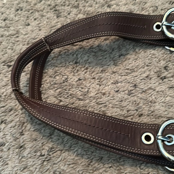 Coach Brown Leather Shoulder Soho   Bag Matching Wallet - Picture 4 of 10